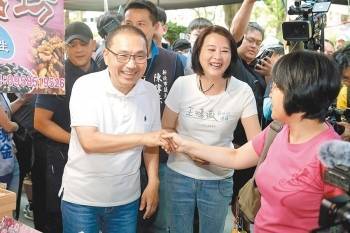 大智慧配资 蓝白联手反罢免！蒋万安侯友宜扫街 黄国昌下令党公职全力投入