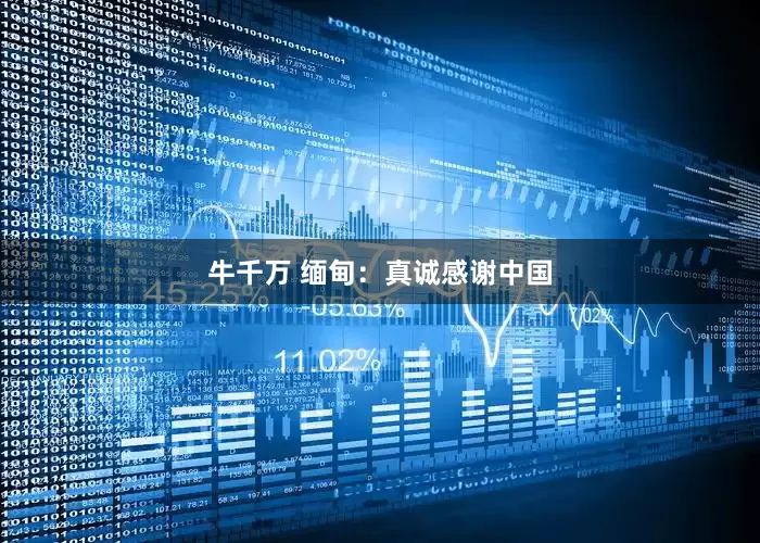 牛千万 缅甸：真诚感谢中国