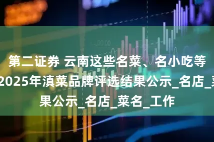 第二证券 云南这些名菜、名小吃等拟入选！2025年滇菜品牌评选结果公示_名店_菜名_工作